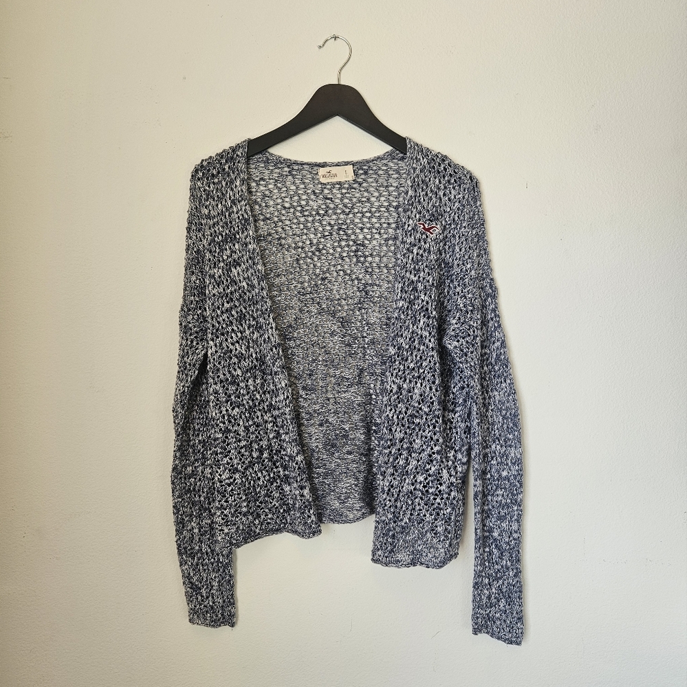 ❤️3/$12 Hollister Crochet Knit Cardigan